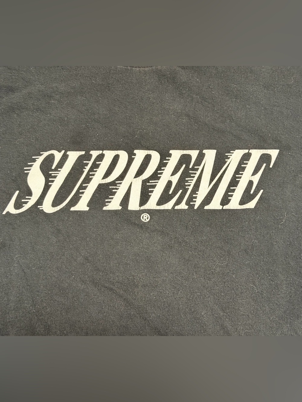 Supreme Motion Logo T-Shirt SS16 Black Men's M